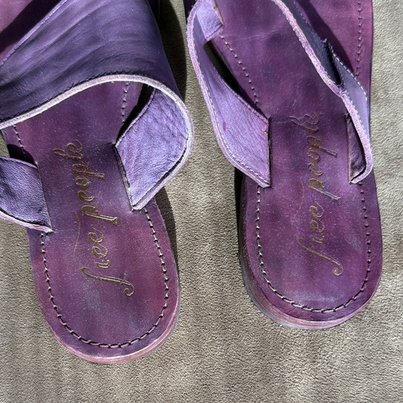 Purple Women's Sandals - Picture 3 of 3